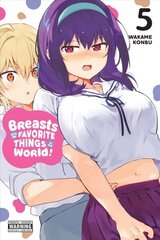 Breasts Are My Favorite Things in the World!, Vol. 5 цена и информация | Фантастика, фэнтези | kaup24.ee