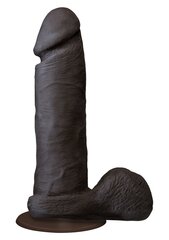 Dildo Doc Johnson The Realistic Cock 16 cm, must цена и информация | Фаллоимитаторы | kaup24.ee