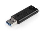 Verbatim USB Drive 3.0 256GB Pinstripe Black