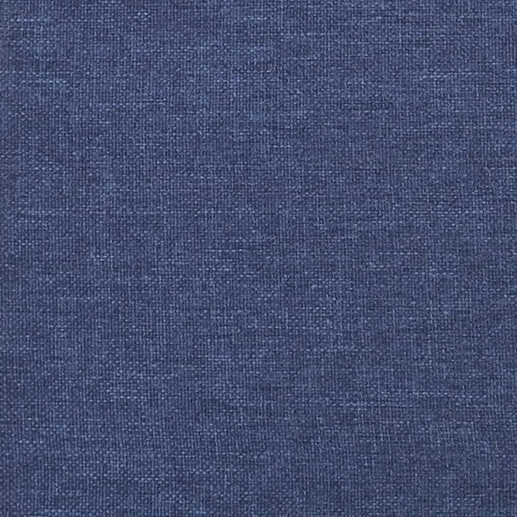 vidaXL voodipeats servadega, sinine, 103x23x78/88 cm, kangas hind ja info | Voodid | kaup24.ee