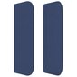 vidaXL voodipeats servadega, sinine, 93x16x78/88 cm, kangas цена и информация | Voodid | kaup24.ee
