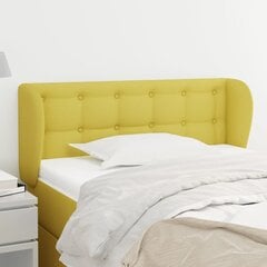 vidaXL voodipeats servadega, roheline, 93 x 23 x 78/88 cm, kangas hind ja info | Voodid | kaup24.ee
