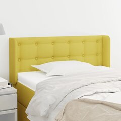 vidaXL voodipeats servadega, roheline, 93x16x78/88 cm, kangas hind ja info | Voodid | kaup24.ee