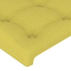 vidaXL voodipeats, roheline, 100x5x78/88 cm, kangas hind ja info | Voodid | kaup24.ee
