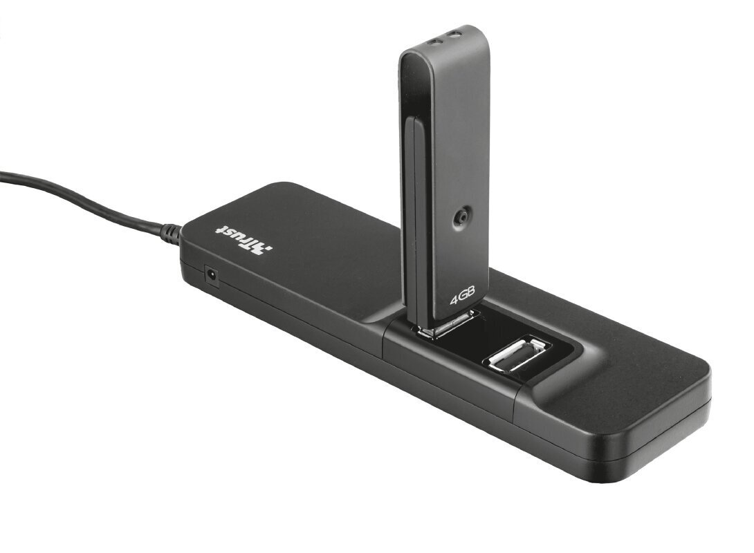Trust (20576) Oila 7 Port USB 2.0 Hub цена и информация | USB jagajad, adapterid | kaup24.ee