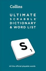 Ultimate SCRABBLE (TM) Dictionary and Word List: All the Official Playable Words, Plus Tips and Strategy 5th Revised edition hind ja info | Võõrkeele õppematerjalid | kaup24.ee