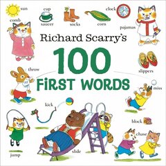 Richard Scarry's 100 First Words hind ja info | Väikelaste raamatud | kaup24.ee