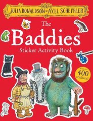 Baddies Sticker Activity Book цена и информация | Книги для малышей | kaup24.ee