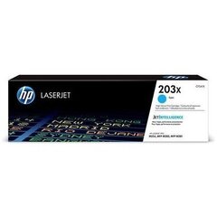 HP No.203X (CF541X), голубой картридж For Color LaserJet Pro M 254 dw, Color LaserJet Pro MFP M 280 nw, Color LaserJet Pro M 254 nw, Color LaserJet Pro MFP M 281 fdw, Color LaserJet Pro MFP M 281 fdn, Color LaserJet Pro MFP M 280 Series цена и информация | Картриджи и тонеры | kaup24.ee