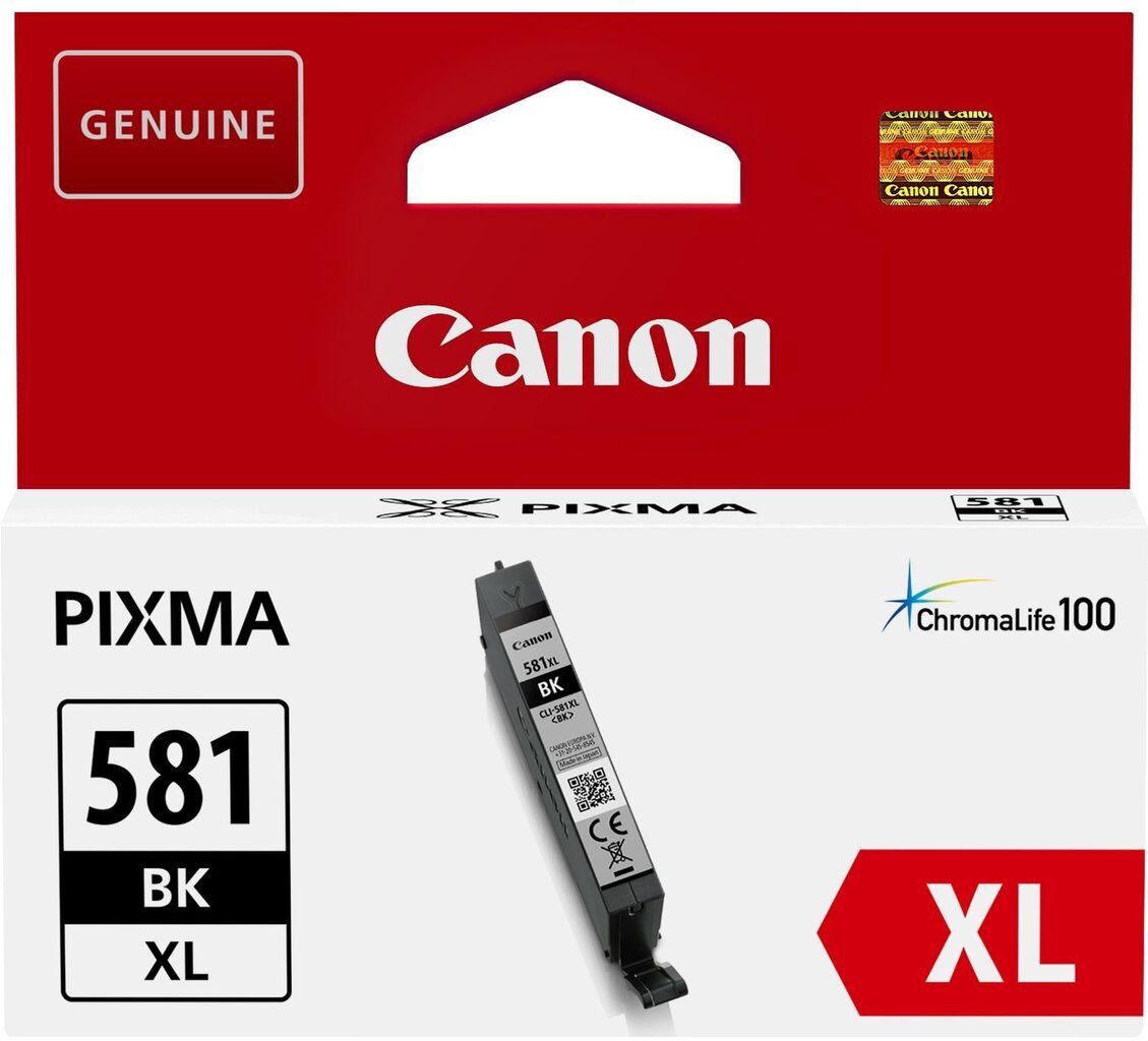 CANON INK CLI-581XL BK цена и информация | Tindiprinteri kassetid | kaup24.ee