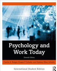 Psychology and Work Today: International Student Edition 11th New edition hind ja info | Ühiskonnateemalised raamatud | kaup24.ee