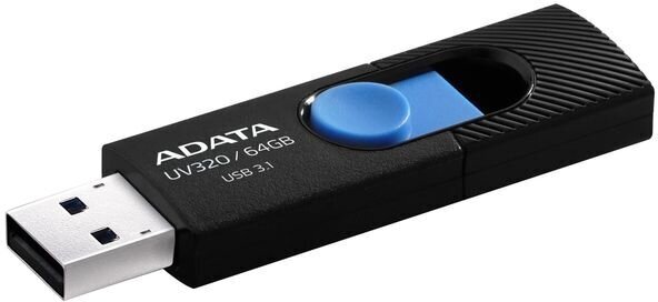 Adata AUV320-64G-RBKBL hind ja info | Mälupulgad | kaup24.ee