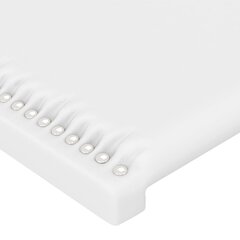 vidaXL voodipeatsid 2 tk, valge, 90x5x78/88 cm kunstnahk hind ja info | Voodid | kaup24.ee