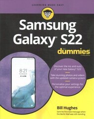 Samsung Galaxy S22 For Dummies цена и информация | Книги по экономике | kaup24.ee