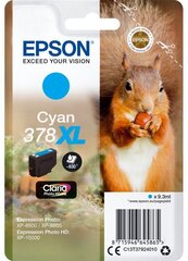 EPSON SQUIRREL 378 CYAN XL SINGLE hind ja info | Tindiprinteri kassetid | kaup24.ee