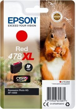 Tindikassett Epson 478XL, Punane цена и информация | Tindiprinteri kassetid | kaup24.ee