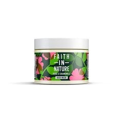 Faith in Nature taastav juuksemask metsiku roosi ja kummeliga, 300ml цена и информация | Средства для укрепления волос | kaup24.ee