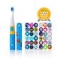 Brush Baby Go-Kidz elektriline hambahari taimeriga- sinine (3+) цена и информация | Elektrilised hambaharjad | kaup24.ee
