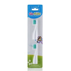 Brush Baby Go-Kidz elektrilise hambaharja otsikud, 2tk цена и информация | Для ухода за зубами | kaup24.ee