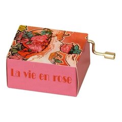 Музыкальная шкатулка Fridolin La vie en rose, Art Nouveau, красная цена и информация | Развивающие игрушки | kaup24.ee