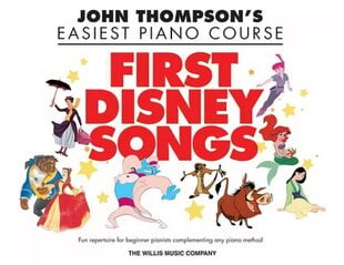 John Thompson's Piano Course First Disney Songs: First Disney Songs hind ja info | Kunstiraamatud | kaup24.ee