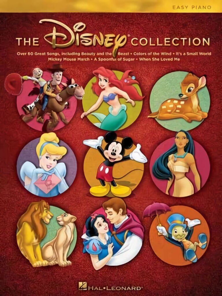 Disney Collection: Easy Piano Songbook hind ja info | Kunstiraamatud | kaup24.ee