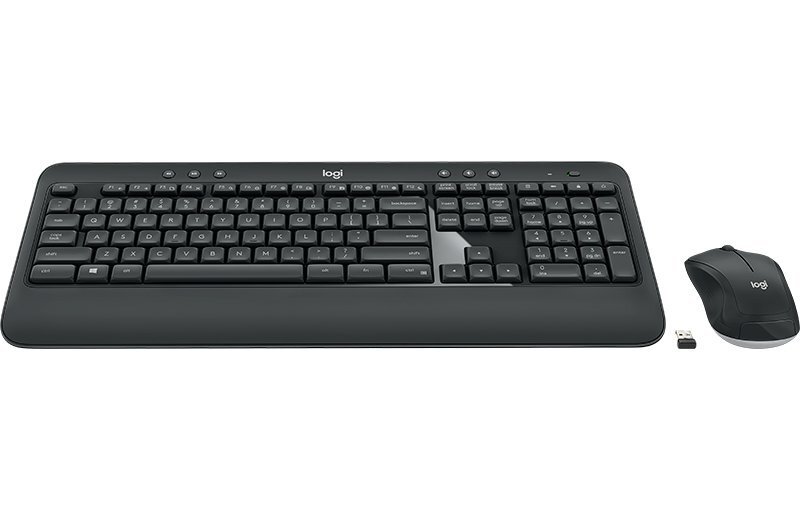 Juhtmevaba klaviatuur + hiir Logitech MK540, ENG, must, valge hind |  kaup24.ee