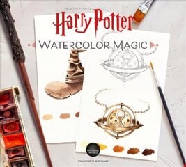 Harry Potter Watercolour Magic: 32 Step-by-Step Enchanting Projects for Painters of All Skill Levels цена и информация | Книги для малышей | kaup24.ee