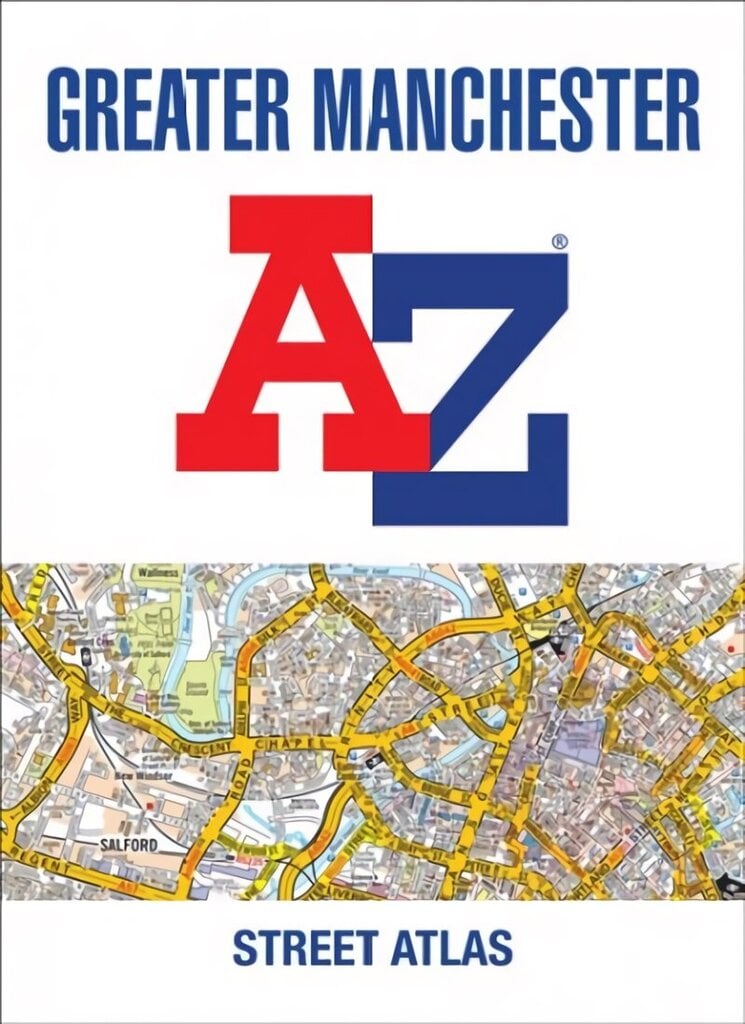 Greater Manchester A-Z Street Atlas 7th Revised edition цена и информация | Reisiraamatud, reisijuhid | kaup24.ee