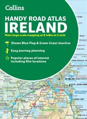Collins Handy Road Atlas Ireland цена и информация | Путеводители, путешествия | kaup24.ee