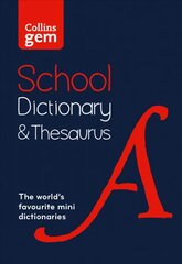 Gem School Dictionary and Thesaurus: Trusted Support for Learning, in a Mini-Format 3rd Revised edition hind ja info | Noortekirjandus | kaup24.ee