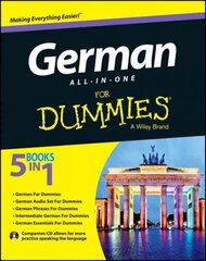 German All-in-One For Dummies: with CD hind ja info | Võõrkeele õppematerjalid | kaup24.ee