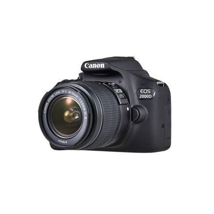 Canon EOS 2000D + 18-55mm IS II Kit цена и информация | Fotoaparaadid | kaup24.ee