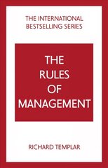 Rules of Management 5th edition hind ja info | Majandusalased raamatud | kaup24.ee