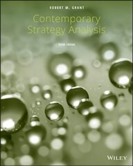 Contemporary Strategy Analysis 10th Edition цена и информация | Книги по экономике | kaup24.ee