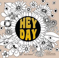 Heyday: A Coloring Book with Midcentury Designs and Floral Patterns hind ja info | Kunstiraamatud | kaup24.ee