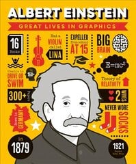 Great Lives in Graphics: Albert Einstein цена и информация | Книги для подростков и молодежи | kaup24.ee