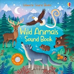 Wild Animals Sound Book цена и информация | Книги для малышей | kaup24.ee