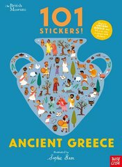 British Museum 101 Stickers! Ancient Greece hind ja info | Väikelaste raamatud | kaup24.ee