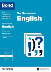 Bond 11plus: English: No Nonsense: 7-8 years, 7-8 years цена и информация | Книги для подростков и молодежи | kaup24.ee