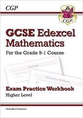 New GCSE Maths Edexcel Exam Practice Workbook: Higher - includes Video Solutions and Answers цена и информация | Книги для подростков и молодежи | kaup24.ee