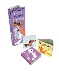 Bow! Wow! Meow! Pets! Illustrated edition hind ja info | Väikelaste raamatud | kaup24.ee