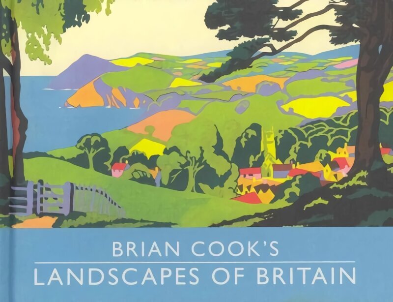 Brian Cook's Landscapes of Britain: a guide to Britain in beautiful book illustration, mini edition Mini ed. цена и информация | Kunstiraamatud | kaup24.ee