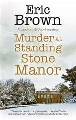 Murder at Standing Stone Manor Main - Large Print цена и информация | Фантастика, фэнтези | kaup24.ee