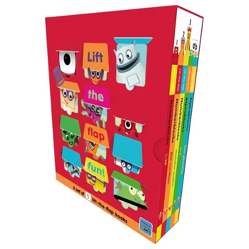 Numberblocks and Alphablocks 5 Book Lift-the-Flap Set hind ja info | Väikelaste raamatud | kaup24.ee