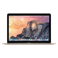 MacBook 2015 Retina 12" - Core M 1.1GHz / 8GB / 256GB SSD Gold (uuendatud, seisukord A) цена и информация | Ноутбуки | kaup24.ee