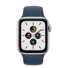 Apple Watch Series SE 44mm Aluminium GPS Silver (uuendatud, seisukord A) hind ja info | Nutikellad (smartwatch) | kaup24.ee
