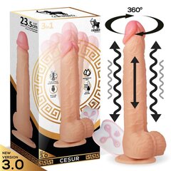 Centauro Cesur 3.0 Realistlik dildo, vibreeriv 360º цена и информация | Вибраторы | kaup24.ee