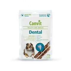 Canvit snack Dental närimismaius koerale 200g цена и информация | Сухой корм для собак | kaup24.ee