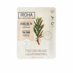 Puhastav mask Iroha Nature Hüaluroonhape Teepuu, 20 ml цена и информация | Маски для лица, патчи для глаз | kaup24.ee